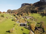 Götzis: Terrassenwohnung mit Aussicht - Luftbild Berg